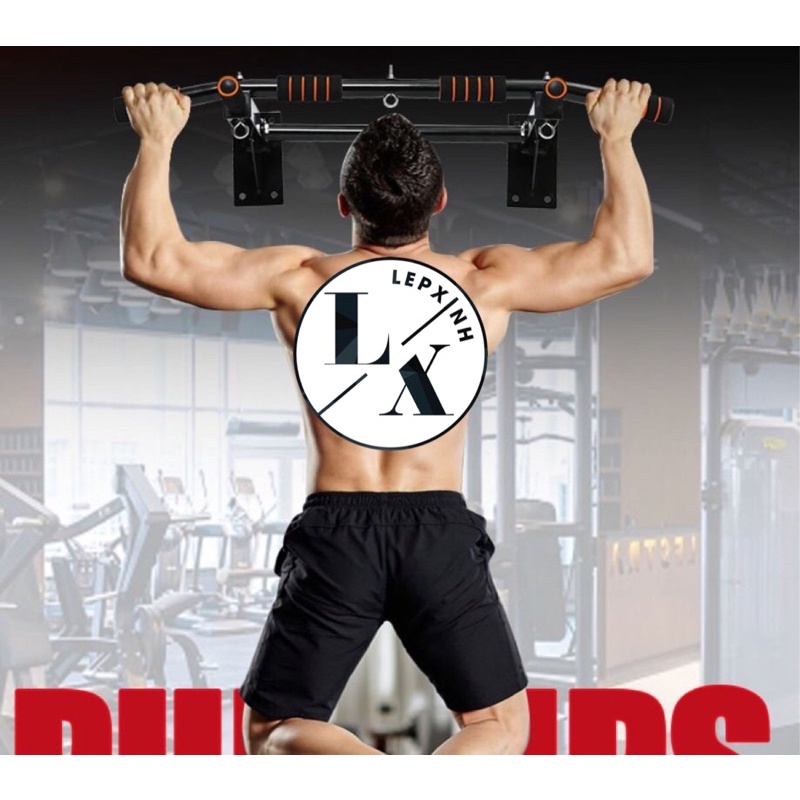 Xà đa năng P90x có 3 móc treo bao cát như hình chắc chắn bền đẹp