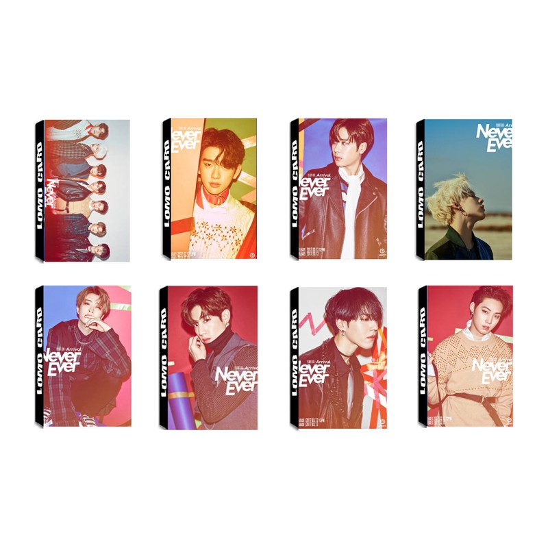 Lomo card Got7 Never ever