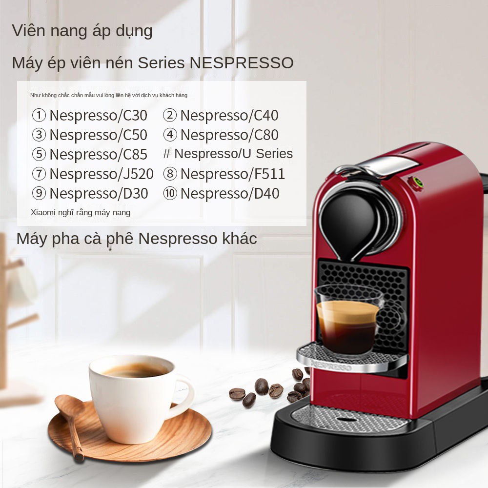 ✲♈☒Năm hộp cà phê viên nén nhập khẩu từ Ý Máy pha espresso kê Nescafe của phù hợp với