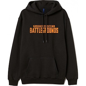 Áo nỉ hoodie nam nữ Player Unknown's Battlegrounds chất nỉ bông dày ấm mềm mịn dáng rộng thoải mái