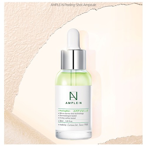 [Hàng mới về] Tinh chất tẩy tế bào chết hóa học AMPLE N dung tích 10/30ml chất lượng cao