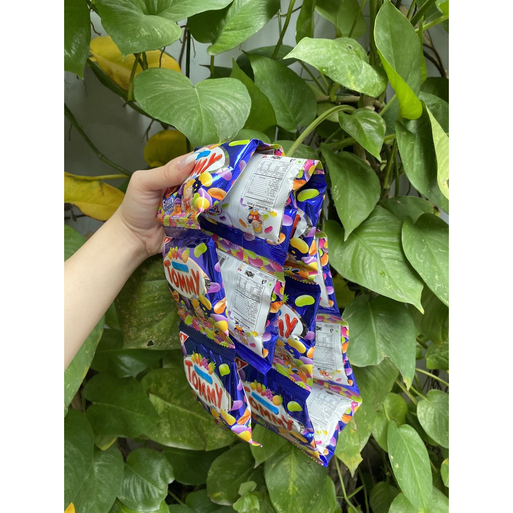 Kẹo Dẻo Trái Cây Tommy Fruity Jelly Beans (Lốc 12 góix15g)