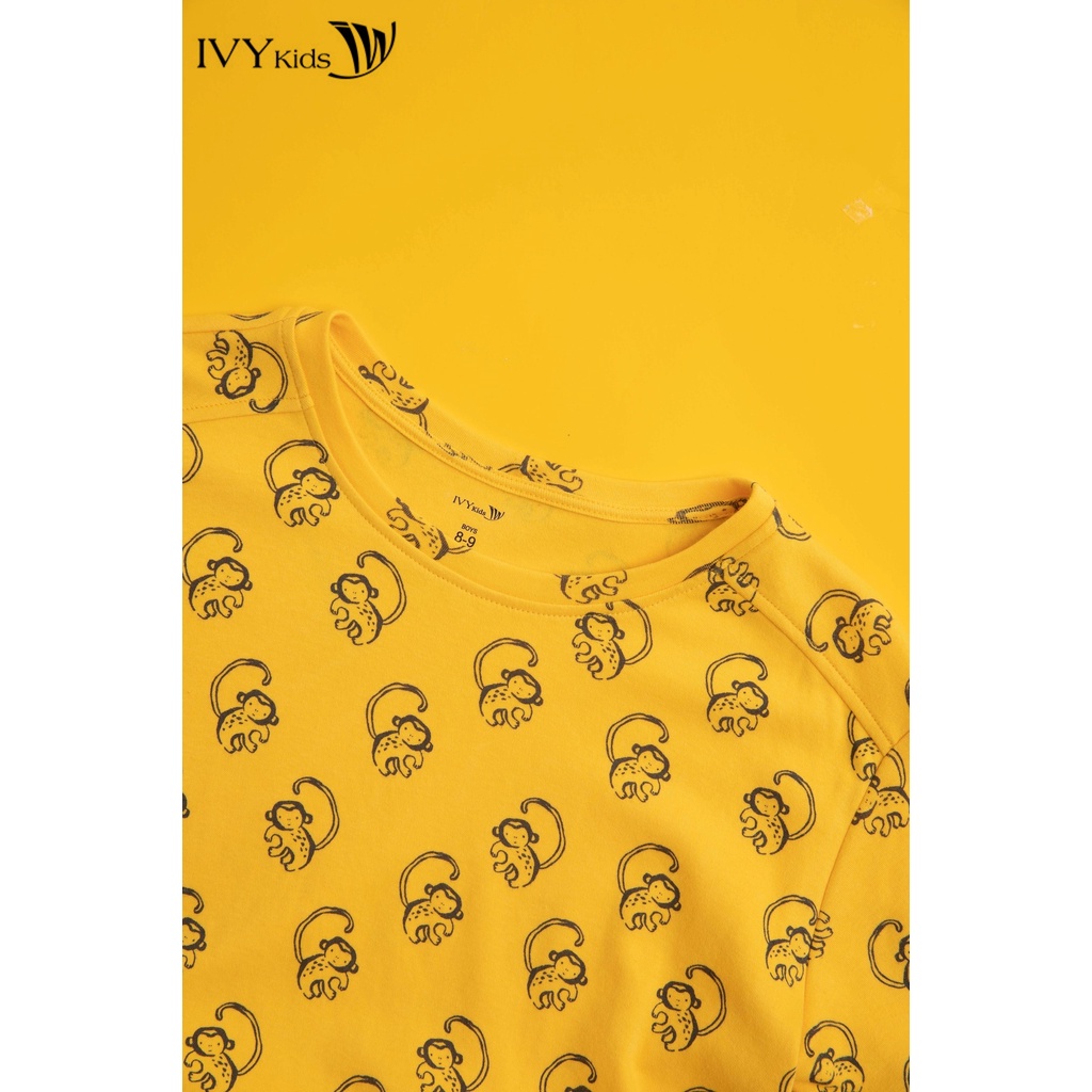 Bộ thun Monkey bé trai IVY moda 57K1481