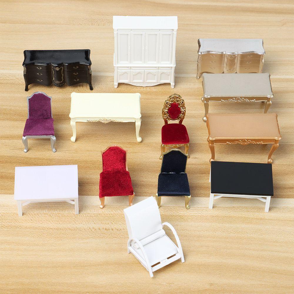 Mô Hình Ghế Sofa Cầu Vồng Thời Trang Cho Nhà Búp Bê