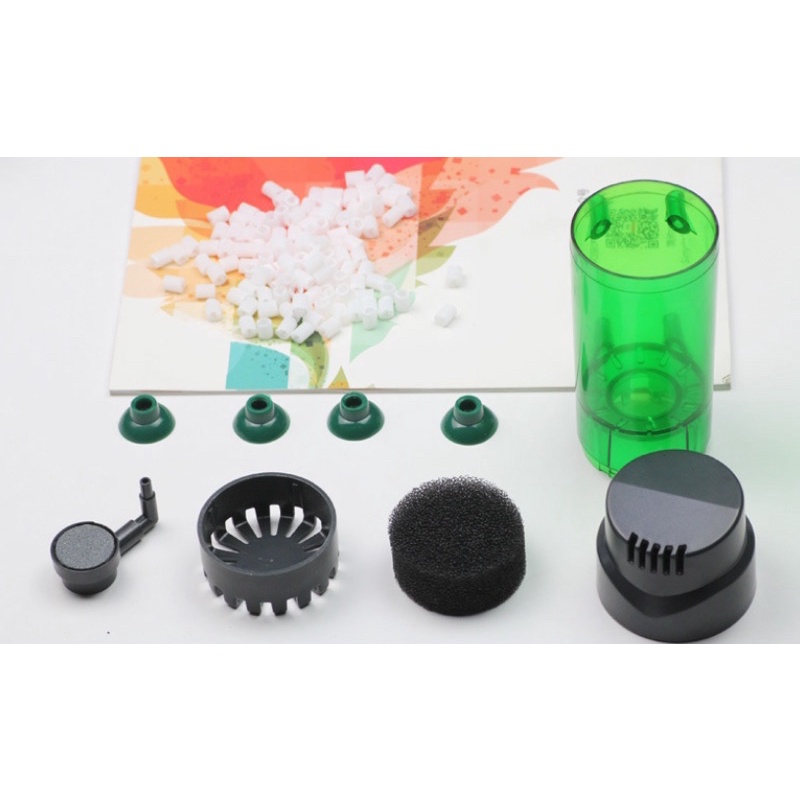 Lò Đảo Hạt Kaldnes Qanvee LH-300 | LH-600 || Lò Đảo Tạo Vi Sinh Cho Bể Cá Cảnh