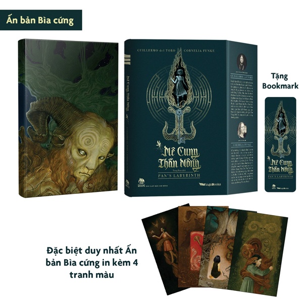 Sách Mê Cung Thần Nông - Pan's Labyrinth - Bìa Cứng - Tặng Kèm Bookmark