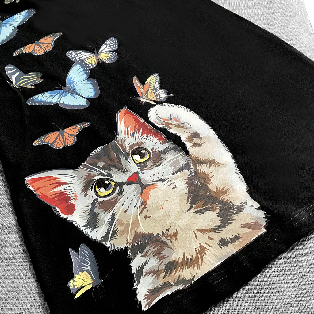 Váy Polo Hoạ Tiết Mèo 1228 | BigBuy360 - bigbuy360.vn