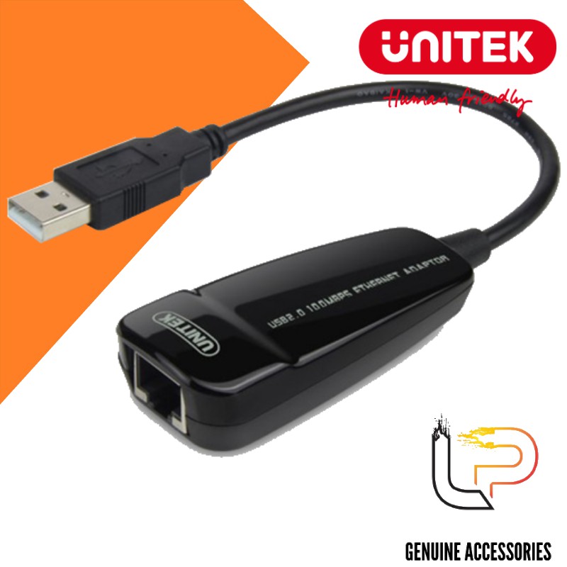 Cáp chuyển USB 2.0 sang LAN Unitek (Y - 1466)