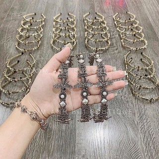 Bờm dior ong cao cấp đính đá