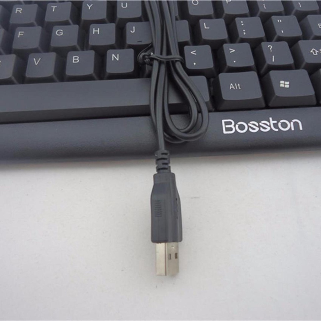 Bàn Phím có dây USB Game Bosston K830 USB (Đen). Vi Tính Quốc Duy