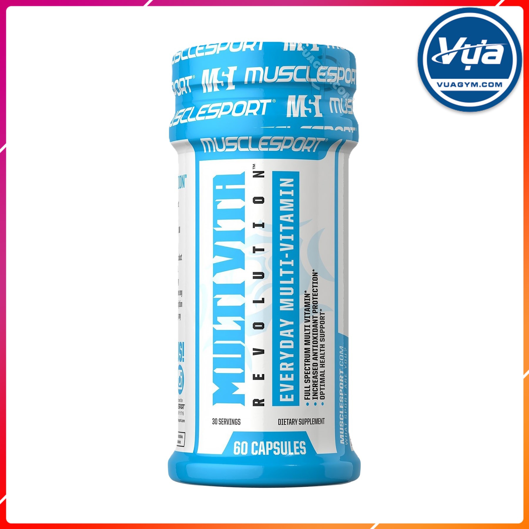 Thực Phẩm Bổ Sung MuscleSport - Multi Vita Revolution (60 viên)