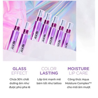ngoclan Son Tint Bóng Cho Đôi Môi Căng Mọng Merzy Aurora Dewy Tint 5.5g