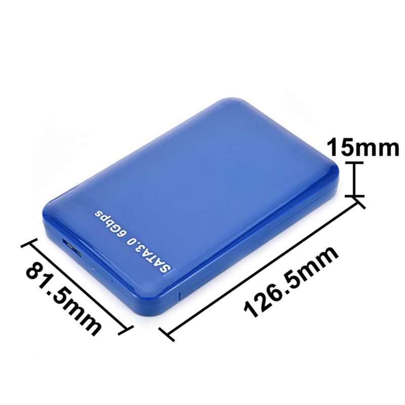 Hộp Đựng Ổ Cứng 4 Màu 2.5 Inch USB3.0 SATA3.0 HDD Hỗ Trợ 3TB