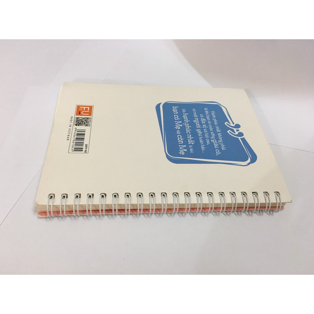 Sổ Tay MinhLongBook: Hạnh Phúc Của Con Là Được Nhìn Thấy Nụ Cười Của Mẹ (TB)