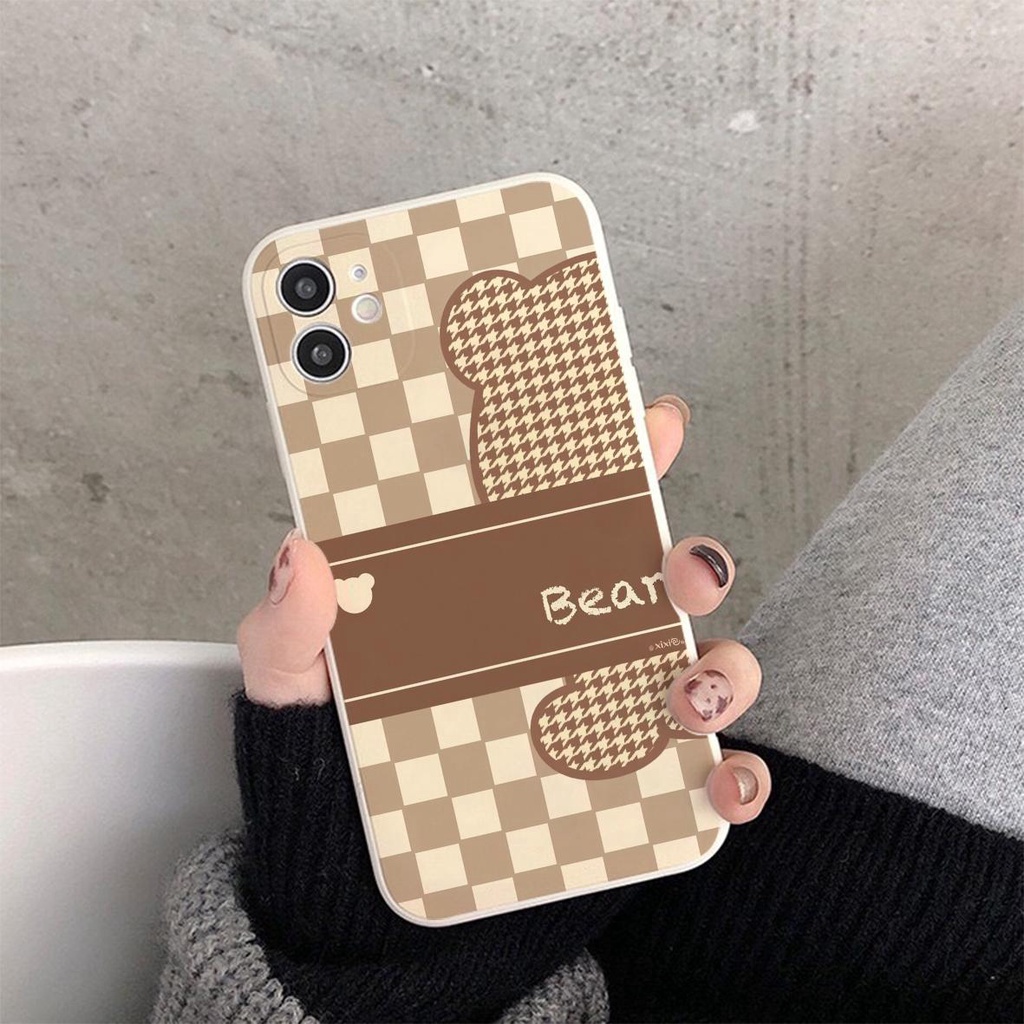 Ốp iPhone viền vuông cute dễ thương T36