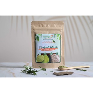 Bột cám gạo trà xanh gói 1kg Handmade