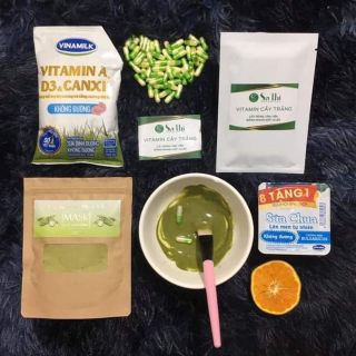 COMBO 20 VIÊN VITAMIN CẤY TRẮNG SA THỊ