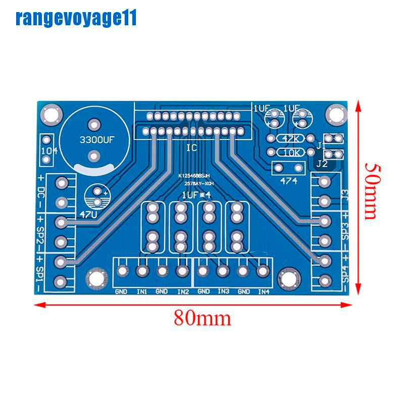 Bộ Khuếch Đại Âm Thanh Tda7388 4x41w Dc 12v Btl Chất Lượng Cao