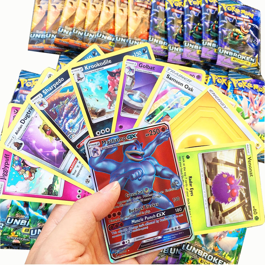 Bộ 36 Thẻ Bài Pokemon Tcg: Sun & Moon