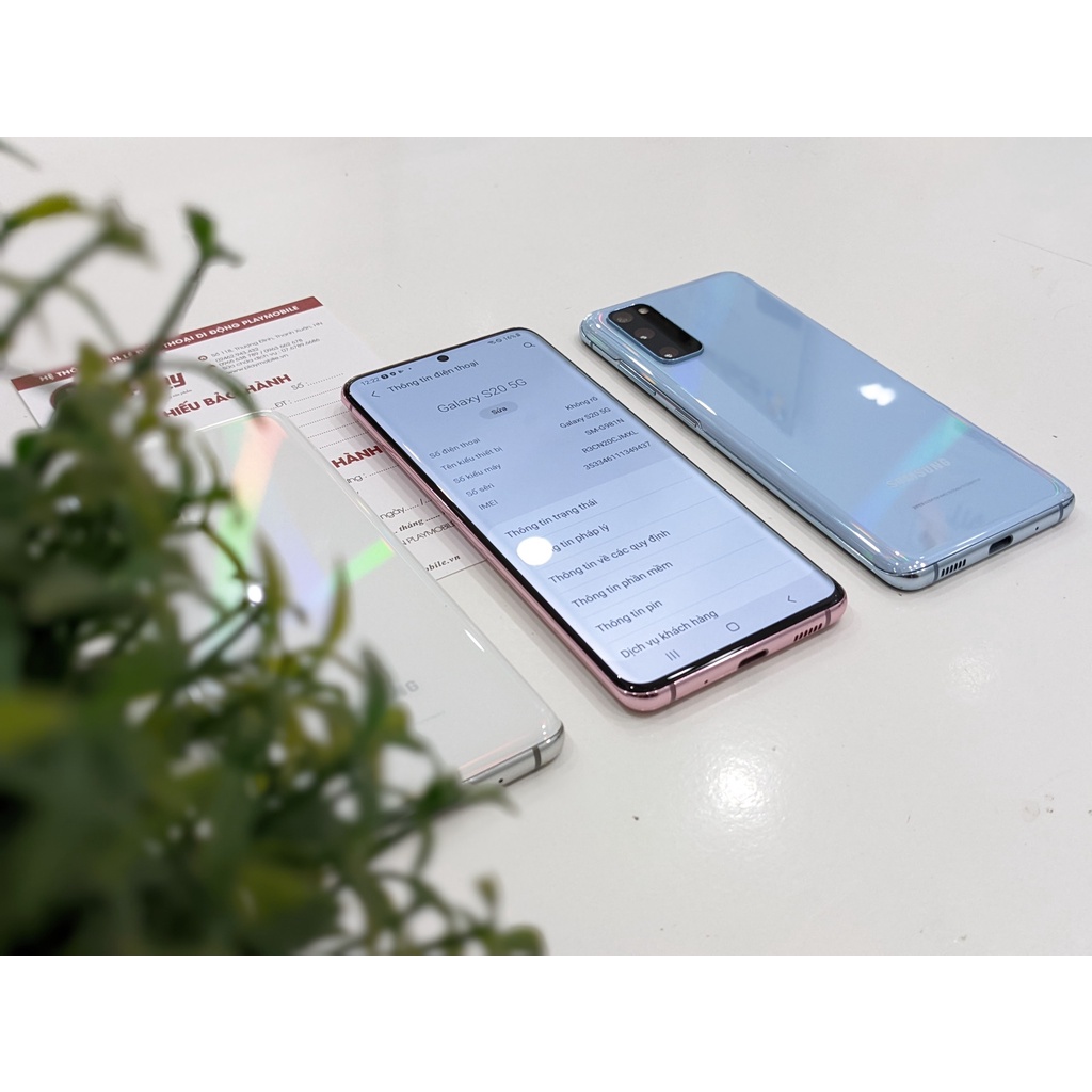 Điện thoại Samsung Galaxy S20 5G bản Hàn/Mỹ | Chip Snapdragon 865 siêu khủng | Mua tại Playmobile
