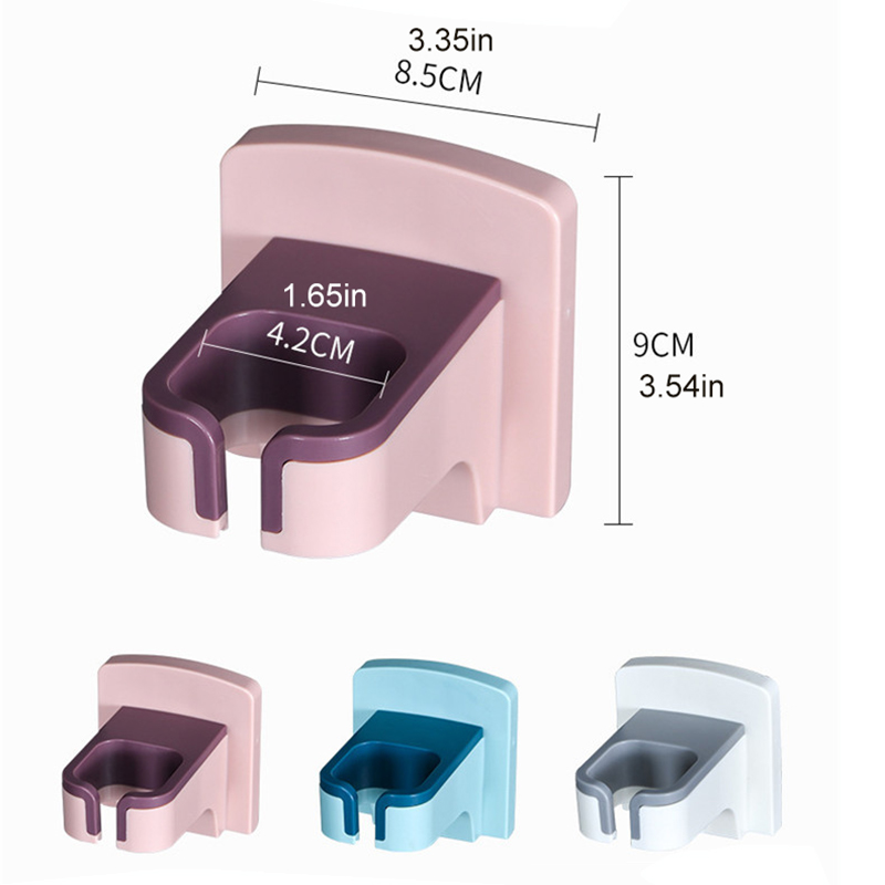 (Hàng Mới Về) Giá Đỡ Máy Sấy Tóc Gắn Tường Chống Thấm Nước