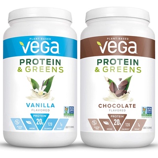 Bột pha sữa thuần chay hữu cơ Vega protein & greens