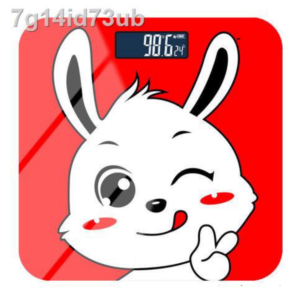 Con thỏ dễ thương cân ban đầu cô gái ký túc xá phải có cơ thể người gia đình điện tử tùy chọn sạc usb