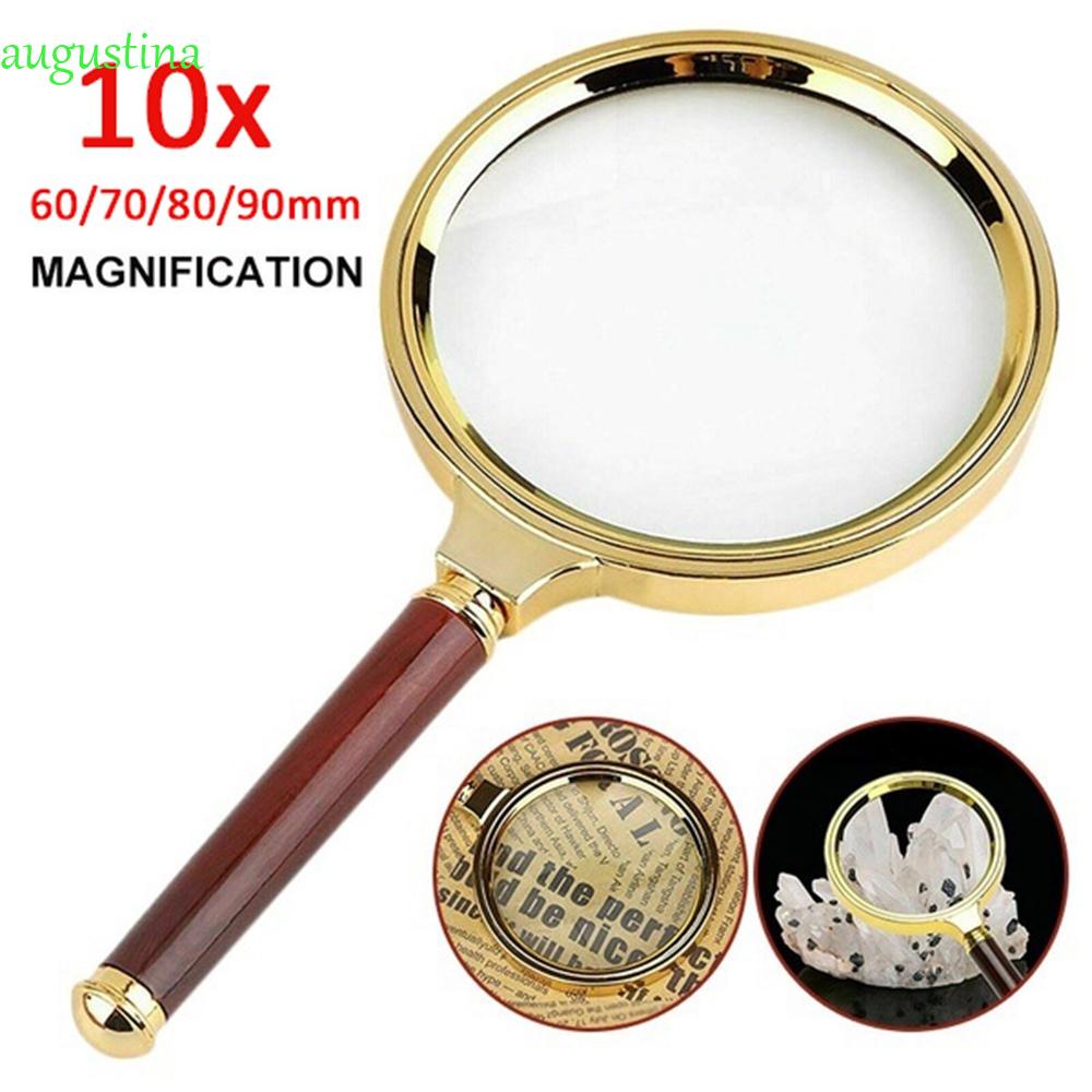 Kính lúp phóng đại 10x cầm tay tiện dụng chất lượng cao