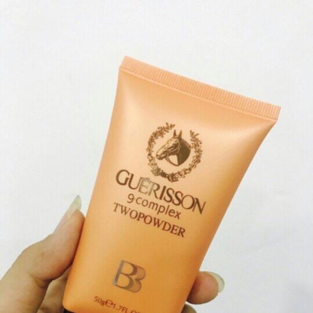 Kem nền BB Guerisson 9 Complex 50g cream che khuyết điểm cho da nhạy cảm da dầu mụn kem mac cilo fit me Queen Beauty