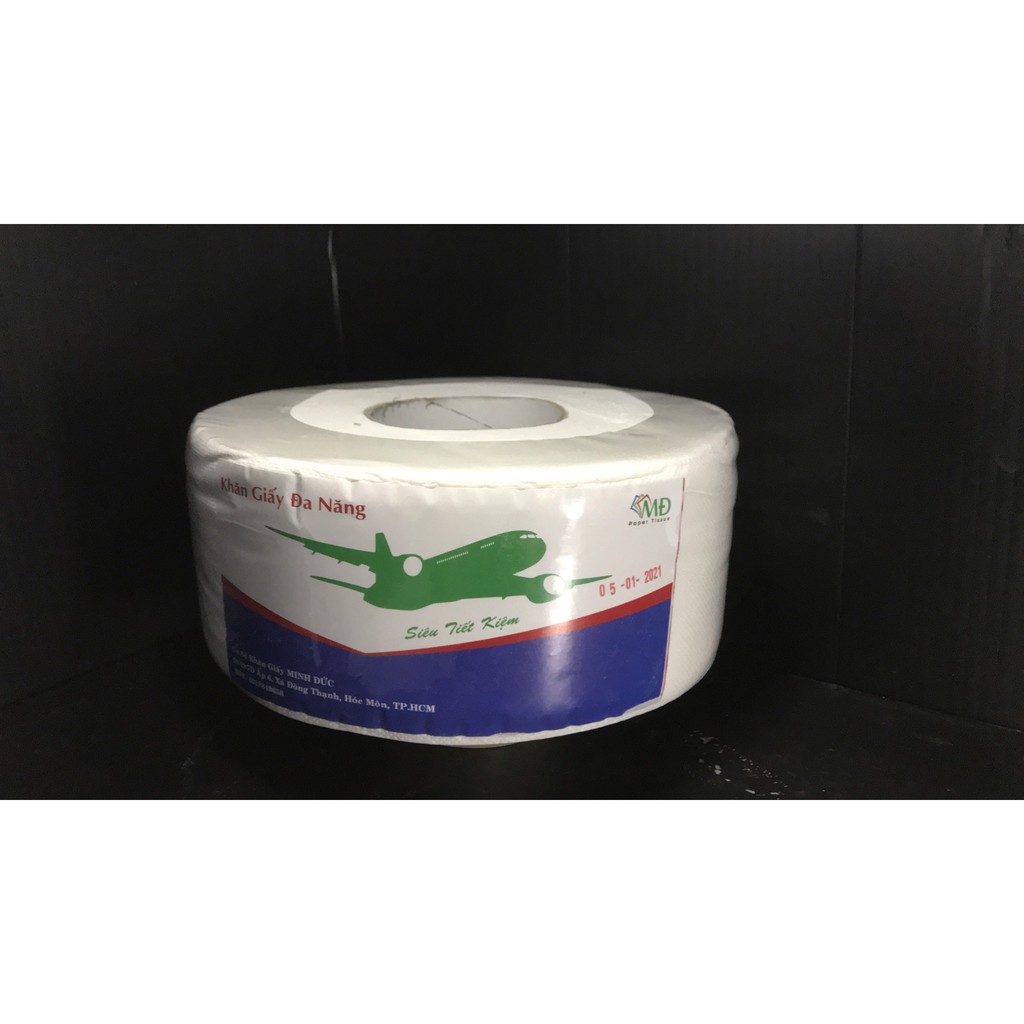 Giấy vệ sinh cuộn lớn 500 gram 2 lớp