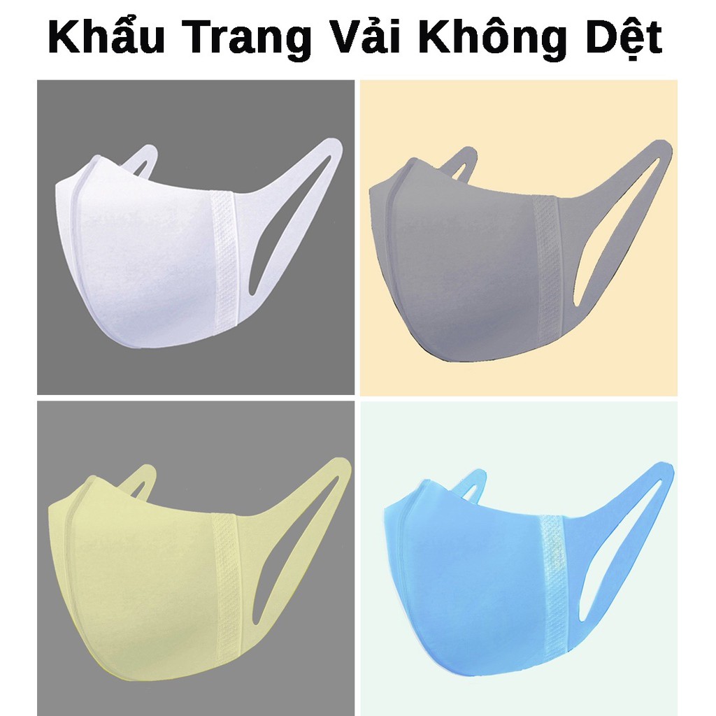 combo 10 cái KHẨU TRANG VẢI CHỐNG BỤI CAO CẤP | BigBuy360 - bigbuy360.vn