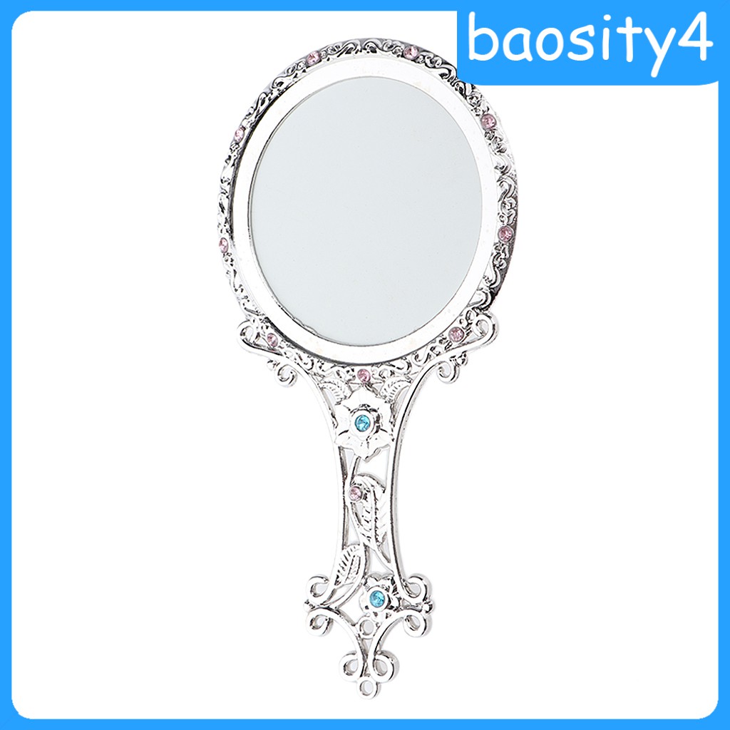 Gương Trang Điểm Cầm Tay Vanity Cổ Điển Cho Salon / Bán Lẻ / Cá Nhân
