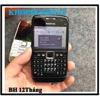 ĐIỆN THOẠI NOKIA E71 CHÍNH HÃNG SIÊU BỀN-BẢO HÀNH 12THÁNG