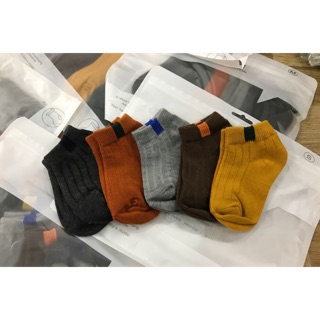 Set 5 đôi tất hhb gân trẻ em