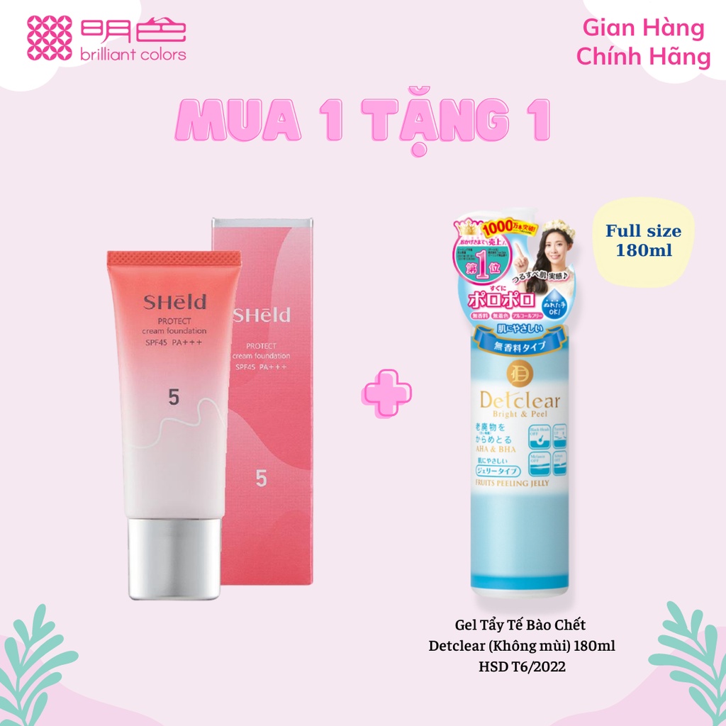 Momotani SHeld Protect Cream Foundation - Kem Nền Bảo Vệ Da Momotani SHeld 30g