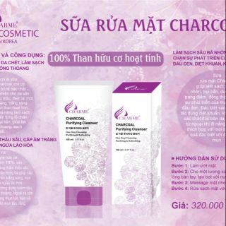 SỮA RỬA MẶT THAN HOẠT TÍNH