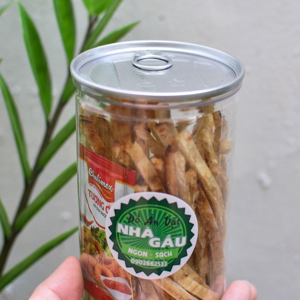 Khô cá thiều que loại ngon, hủ pet 250g - Đồ ăn vặt Nhà Gấu | BigBuy360 - bigbuy360.vn