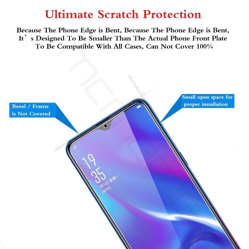 OPPO A35 A37 A39 A51 A53 A57 A59 A71 A73 A75 pelindung layar kaca tempered Glass Screen Protector Fi