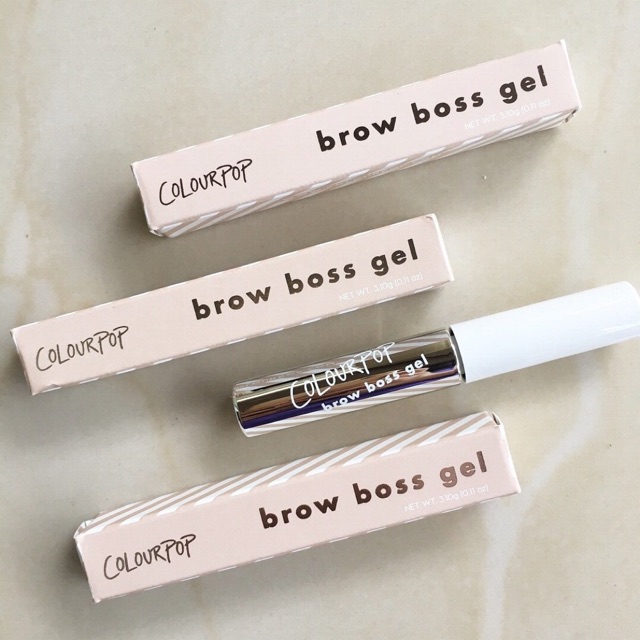 Mascara chân mày Colourpop Brow boss gel