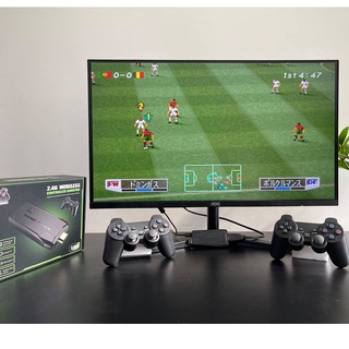 Máy Chơi Game Stick 4K 4 Nút HDMI Không Dây Hơn 3500 Trò Chơi Cổ Điển PS1/ATARI/MAME/SFC/FC/GBA/GB/GBC/MD