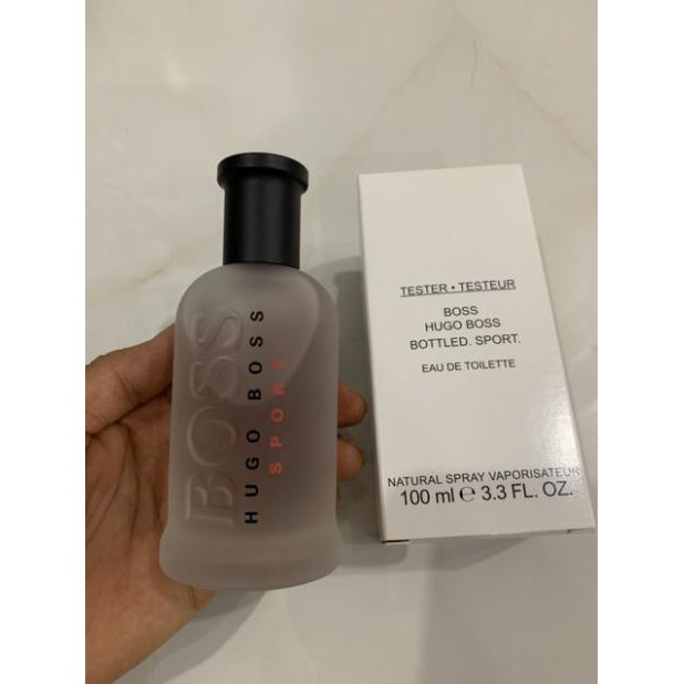 Chính hãng Mỹ- Nước hoa hugo boss bottled sport tester 100ml (như hình)