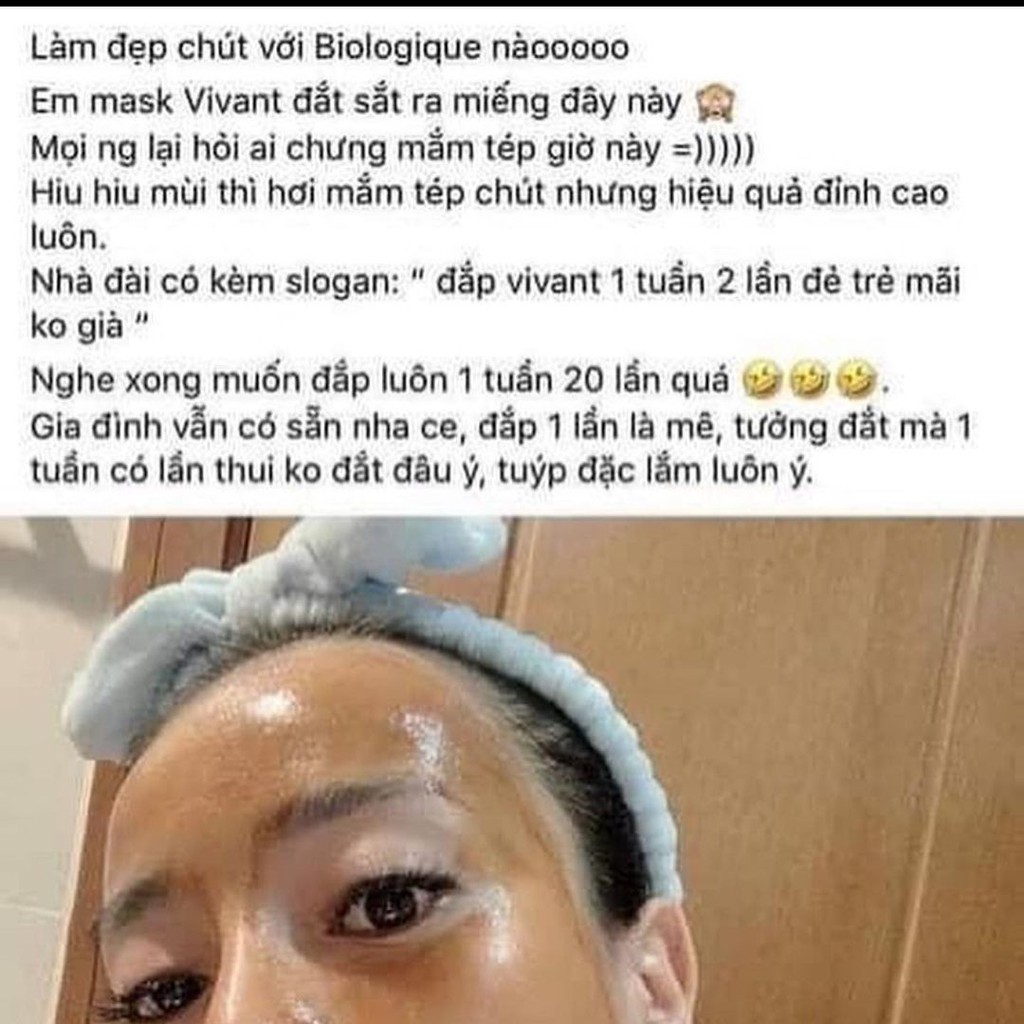 [20ml] Mặt nạ điều tiết dầu, thanh lọc và làm sáng da Masque vivant