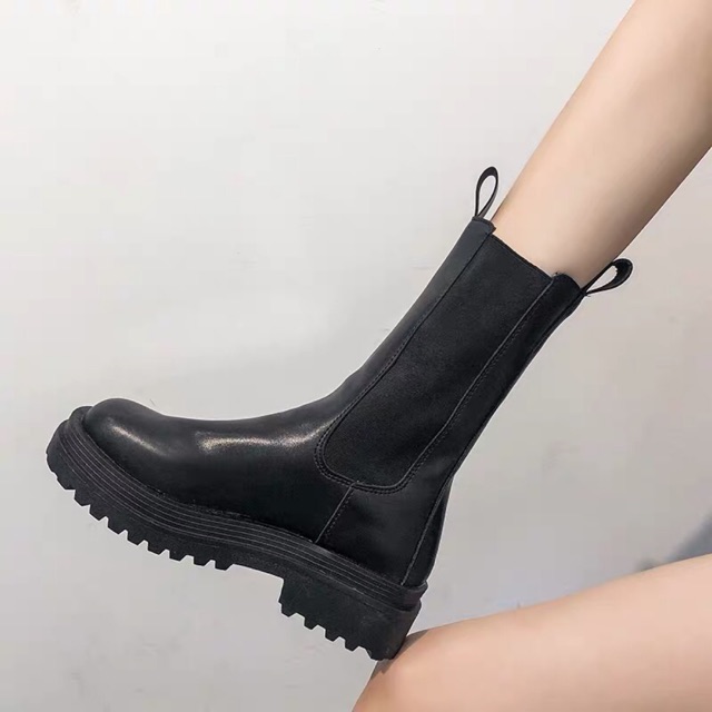 Bốt da cao cổ 3 kiểu gót 4-5cm [ VIDEO+ ẢNH THẬT]