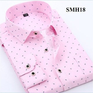 [Xả] Áo sơ mi nam dài tay SMH18 [Freeship]