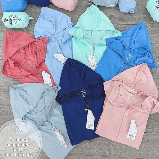 Áo Chống Nắng Nữ Thông Hơi - Vải Thun Cotton Mềm Mại - Làm Mát - Chống Tia UV Gây Hại Cho Da - Thấm Mồ Hôi