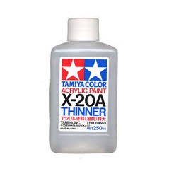 Dung dịch pha sơn TAMIYA - Acrylic Thinner X-20A