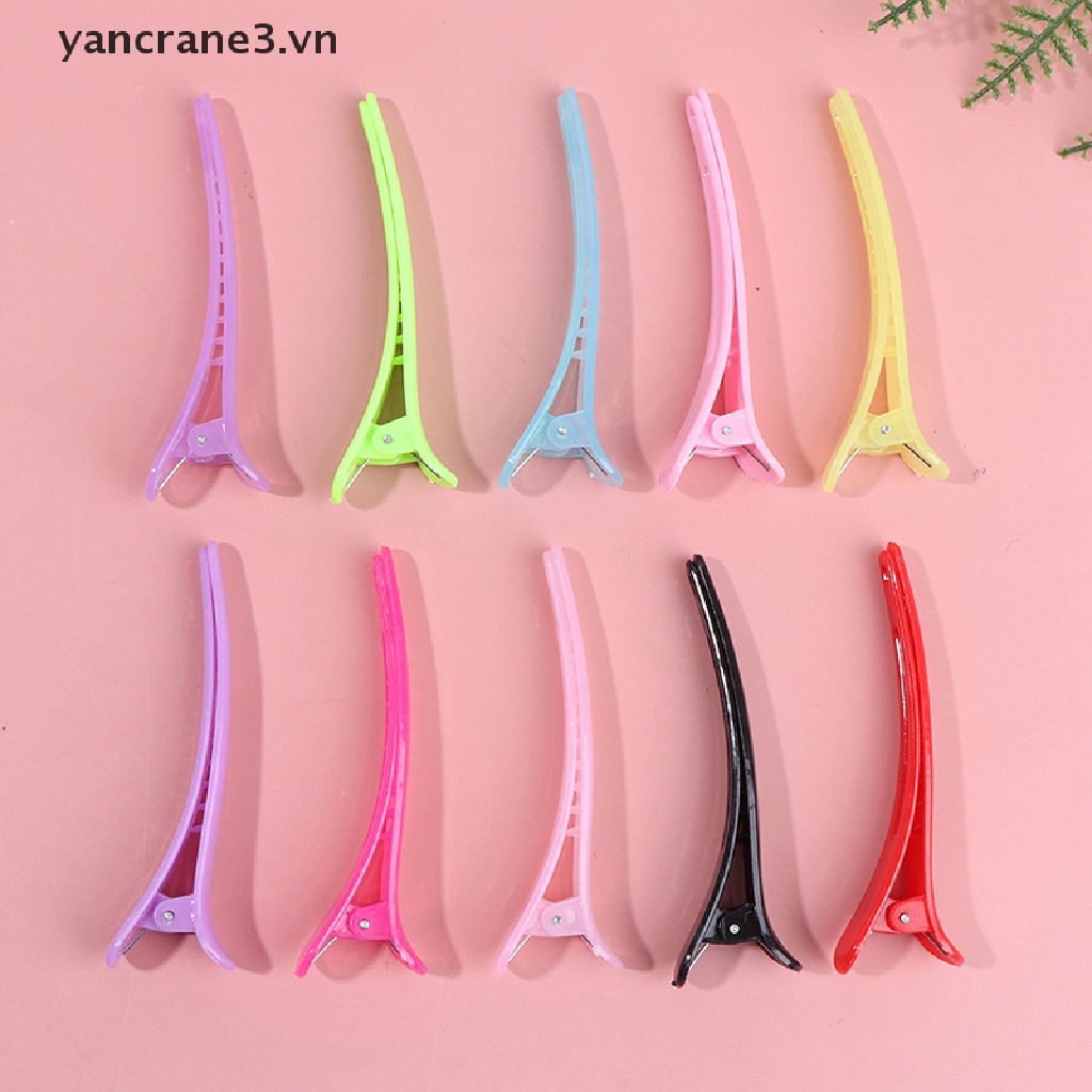 Set 10 Kẹp Tóc Tạo Kiểu Chuyên Nghiệp Cho Salon yancrane3.vn