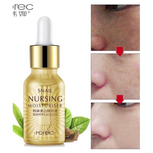 Serum Dưỡng Trắng Tái Tạo Mịn Da Ban Đêm SNAIL IMAGES 15ml – Hàng Sách Tay Chính Hãng