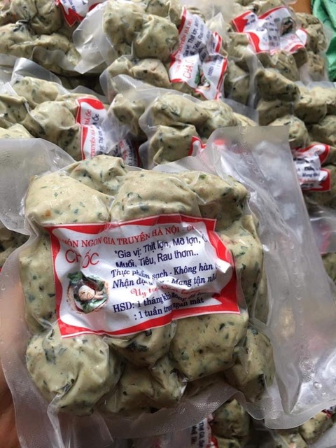 CHẢ ỐC/CỐM/NEM LỤI HÀ NỘI