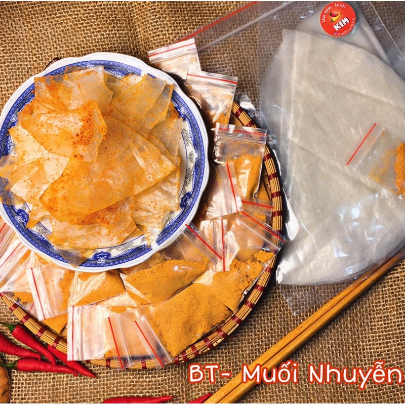Bánh tráng muối nhuyễn